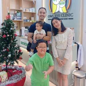น้องกวินมาติดตามค่าสายตากับคุณหมอป้อค่า